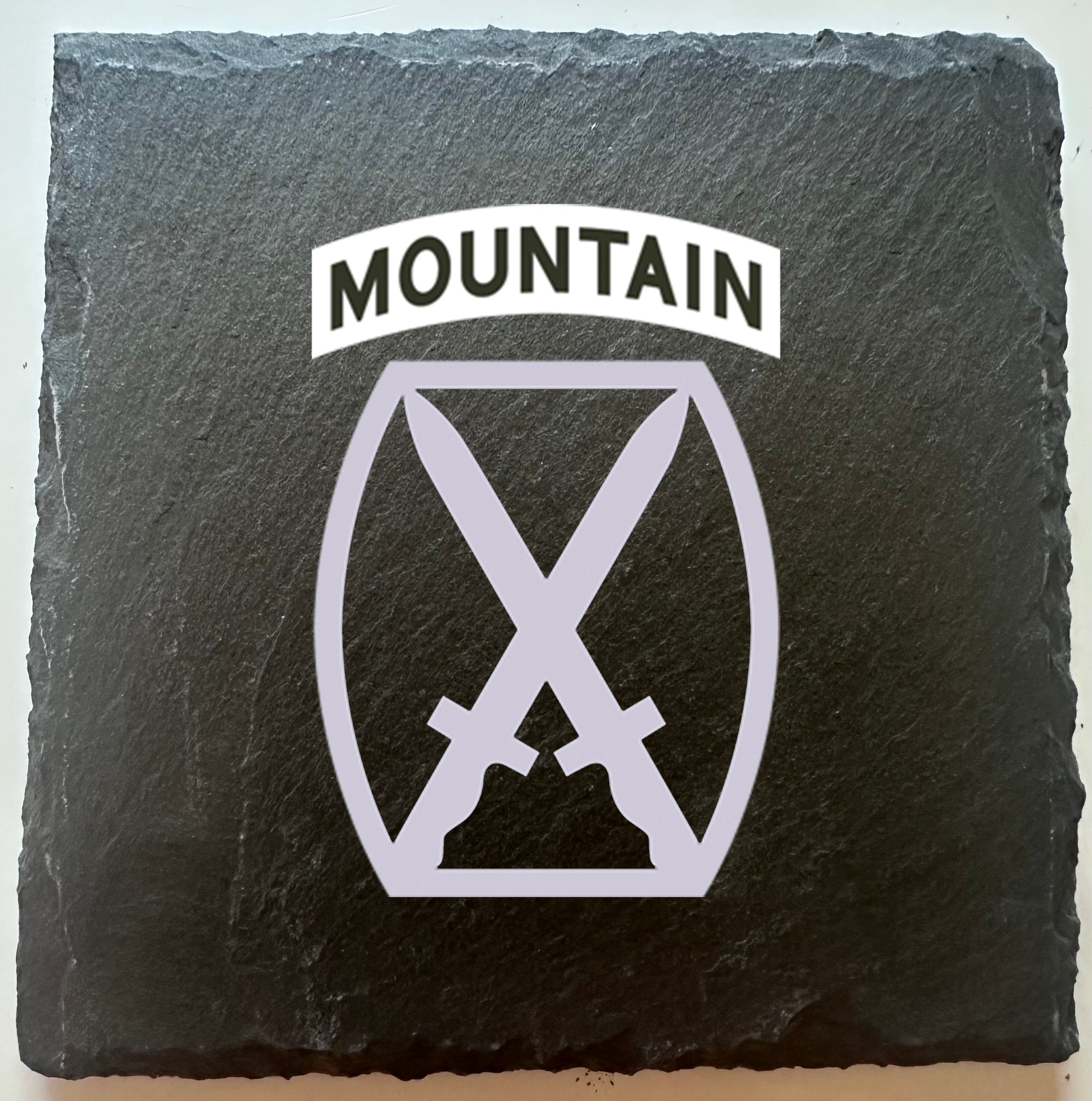 10th Mountain Division Patch